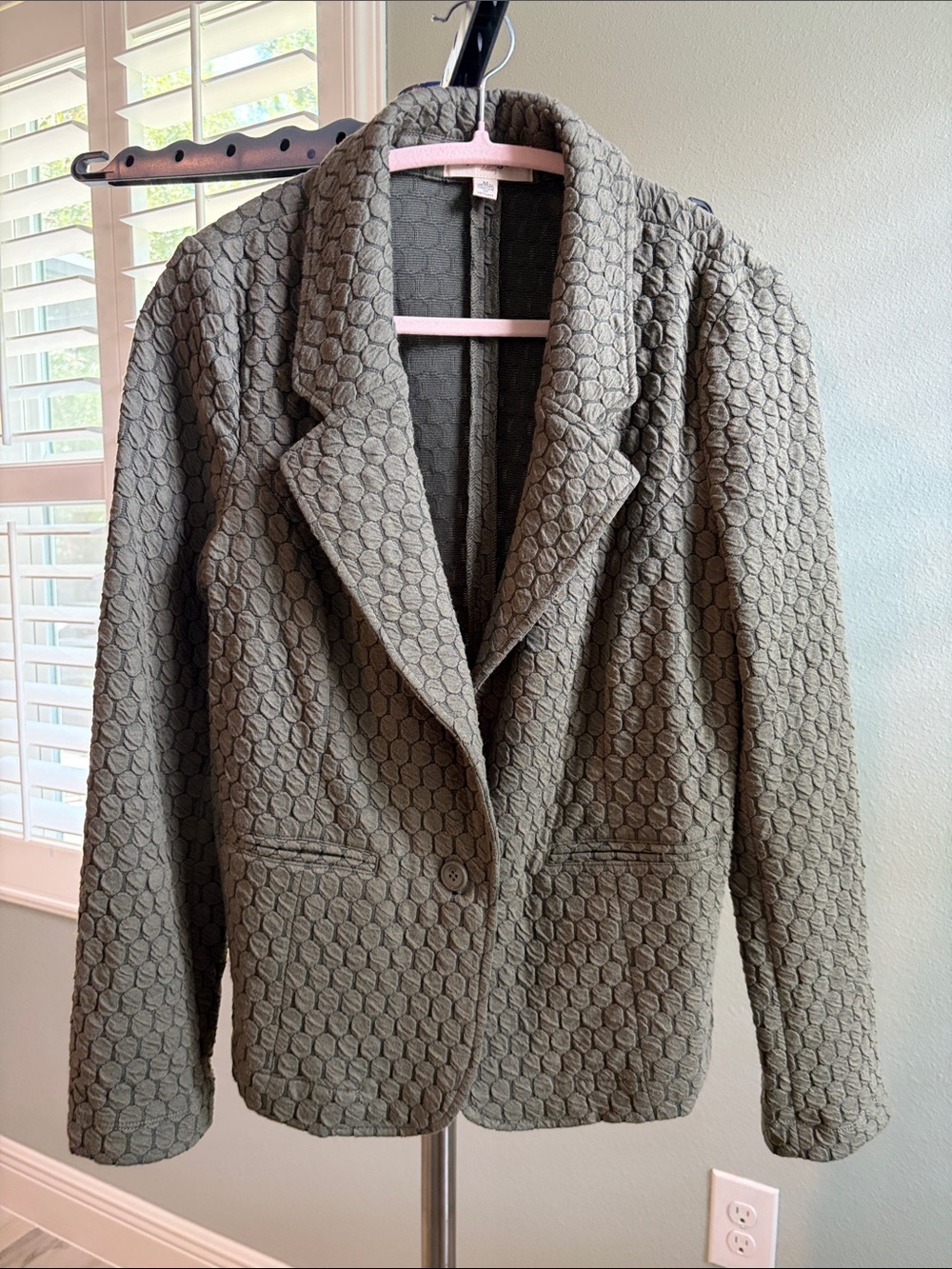 Textured Blazer Jacket